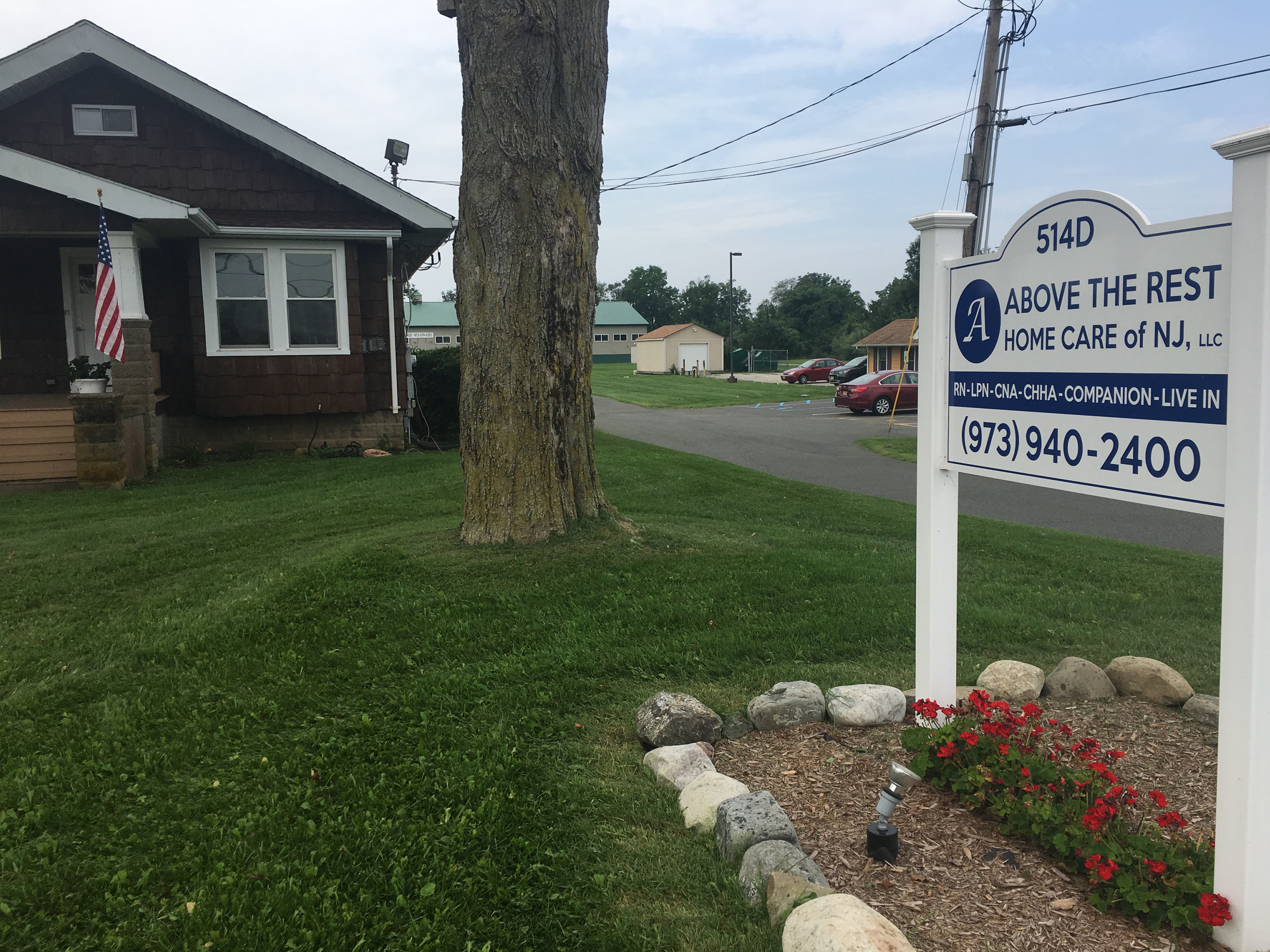 Caregiver and client sharing a moment